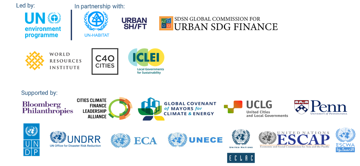 les logos des partenaires impliqués dans l'UNEA-6