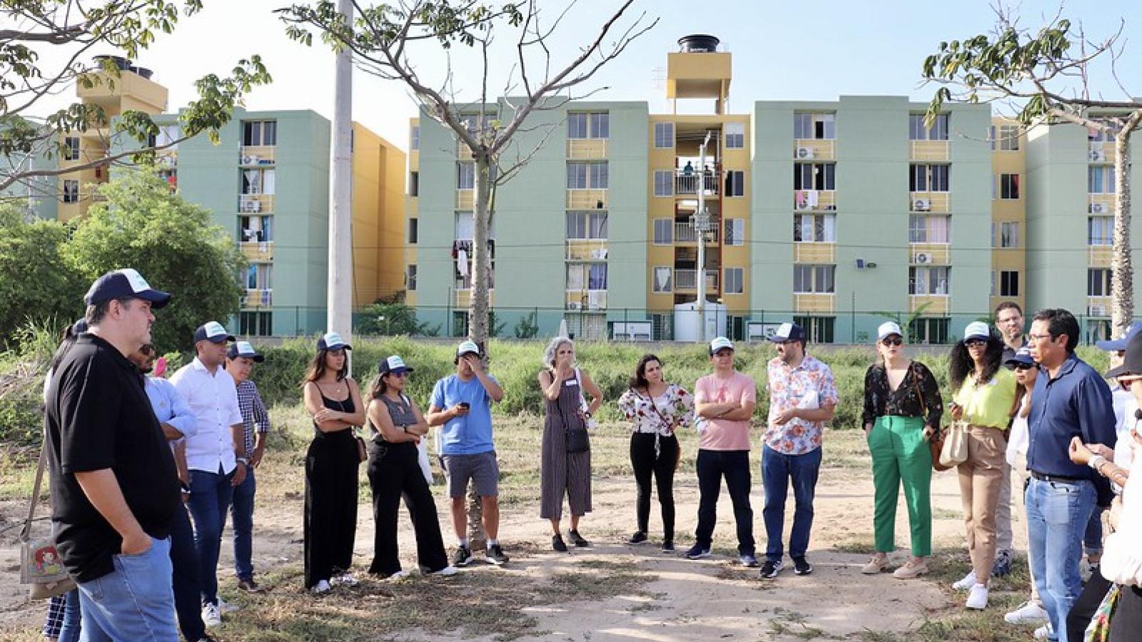 visite d'un jardin à barranquilla