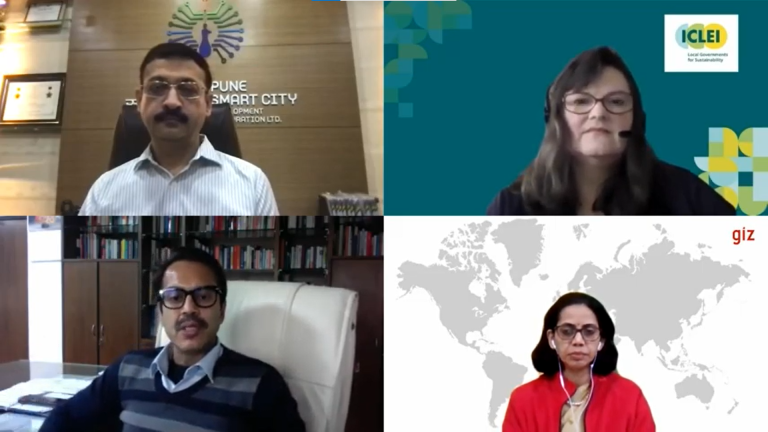 Intervenants du webinaire sur l'Inde