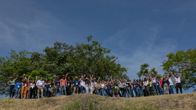 participants à l'académie des villes du costa rica 