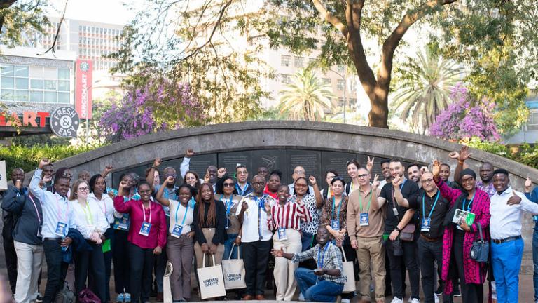 participants au forum urbanshift africa à nairobi