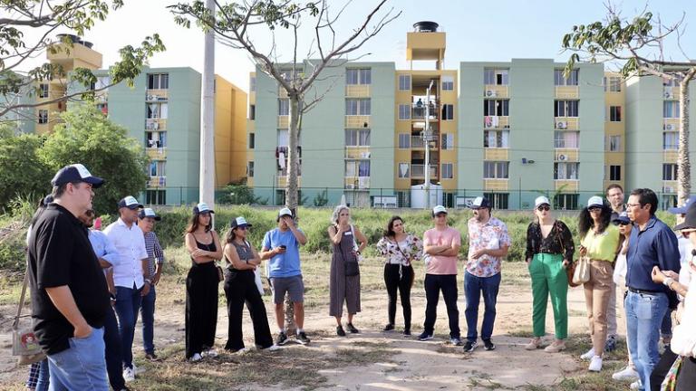 visite d'un jardin à barranquilla
