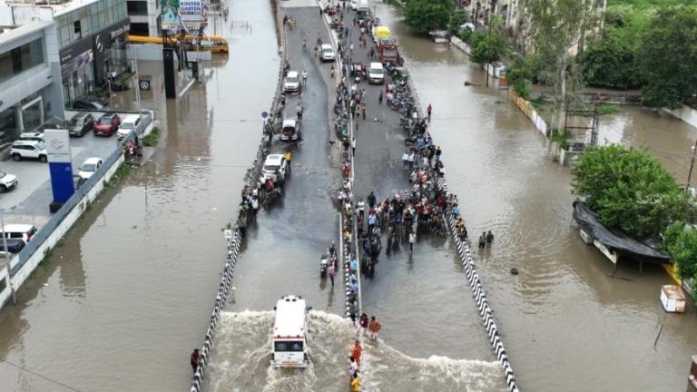 inondation a vadodara