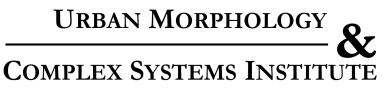 Logo de l'Institut de morphologie urbaine et des systèmes complexes