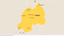 Carte du Rwanda