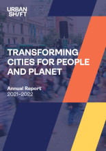 UrbanShift Couverture du rapport annuel 