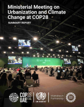 Réunion ministérielle sur l'urbanisation et le changement climatique lors de la COP28