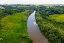 une rivière au brésil