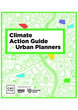 la couverture du guide d'action climatique pour les urbanistes