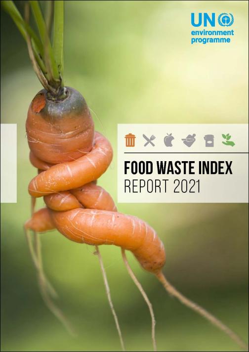 Photo de couverture de déchets alimentaires avec carotte