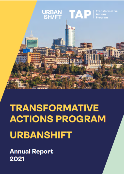 UrbanShift Couverture du rapport TAP
