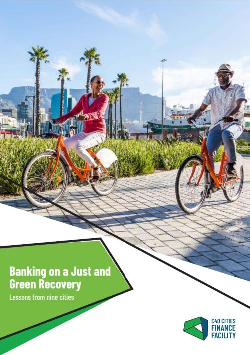 banking on just and green recovery couverture du rapport c 40